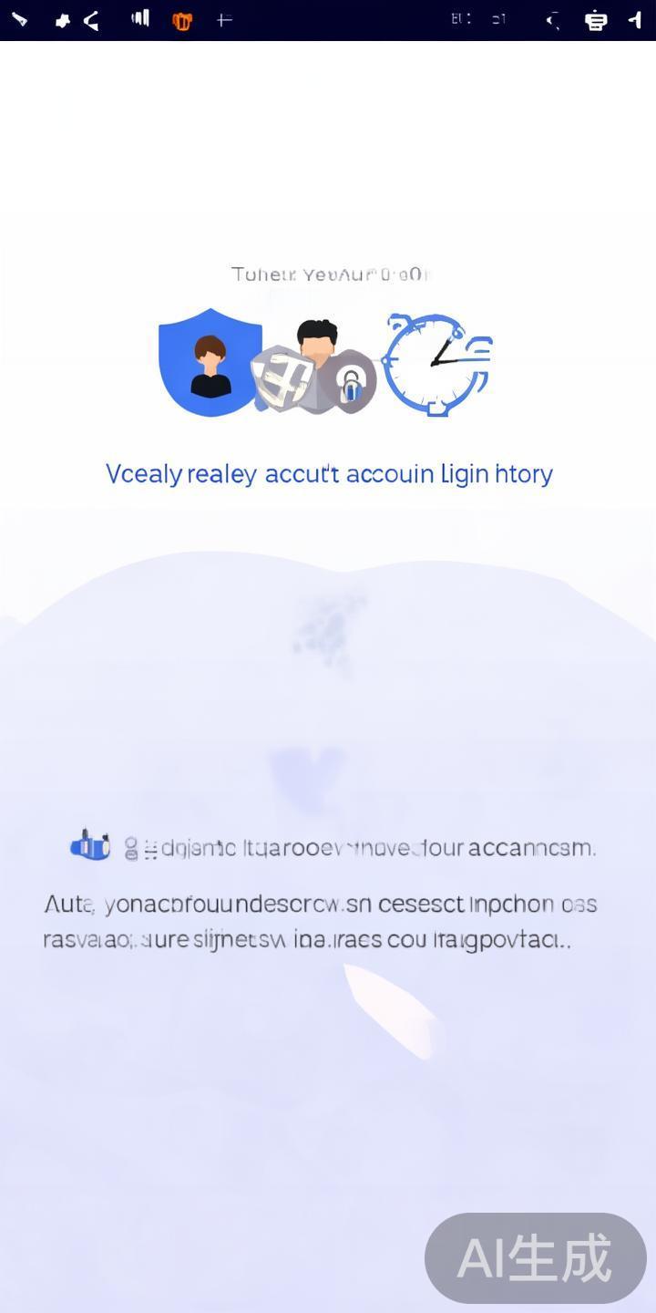 建议用户定期检查账户登录记录，确认没有异常登录行为