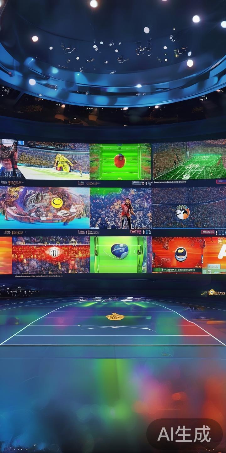 丰富的赛事直播资源：涵盖足球、篮球、网球、羽毛球等