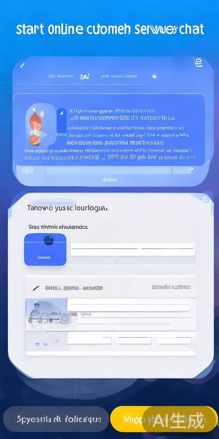 启动在线客服对话
点击入口后，会进入聊天窗口或弹